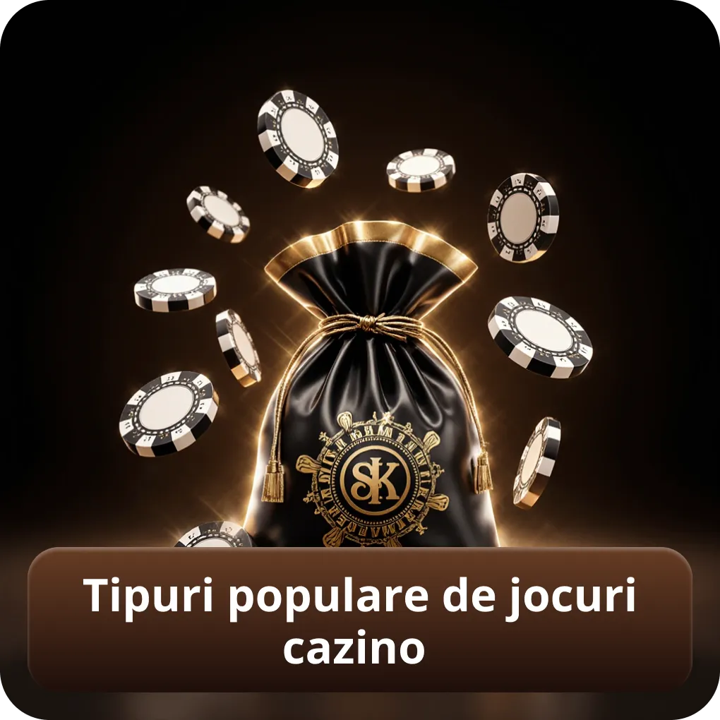 Tipuri populare de jocuri cazino