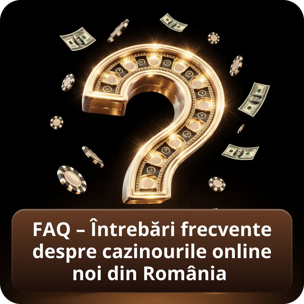 FAQ – Întrebări frecvente despre cazinourile online noi din România
