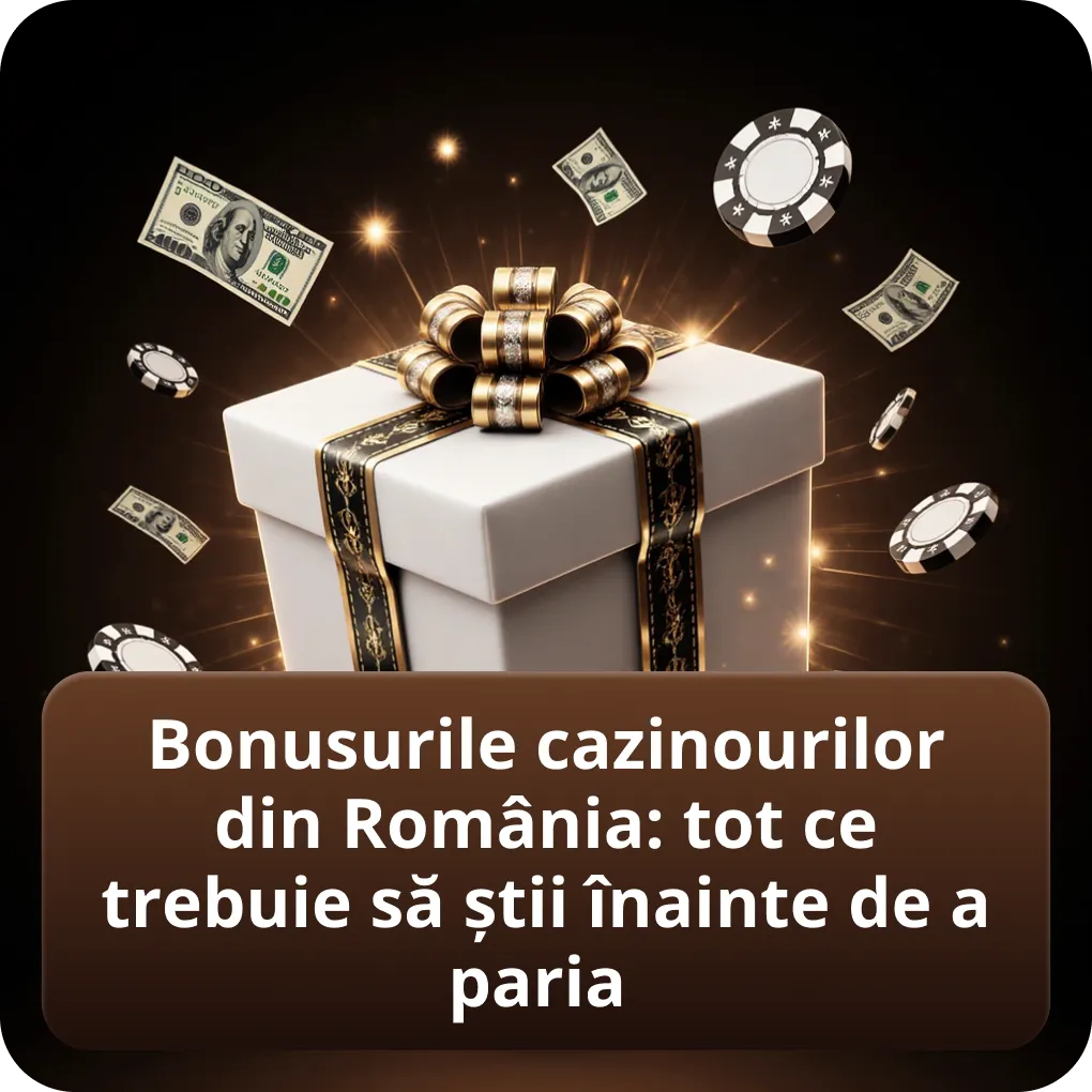 Bonusurile cazinourilor din România: tot ce trebuie să știi înainte de a paria