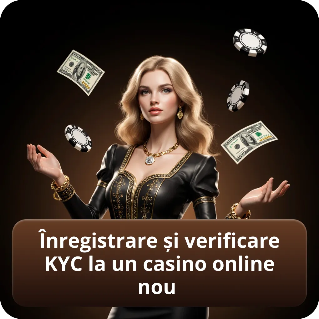 Înregistrare și verificare KYC la un casino online nou